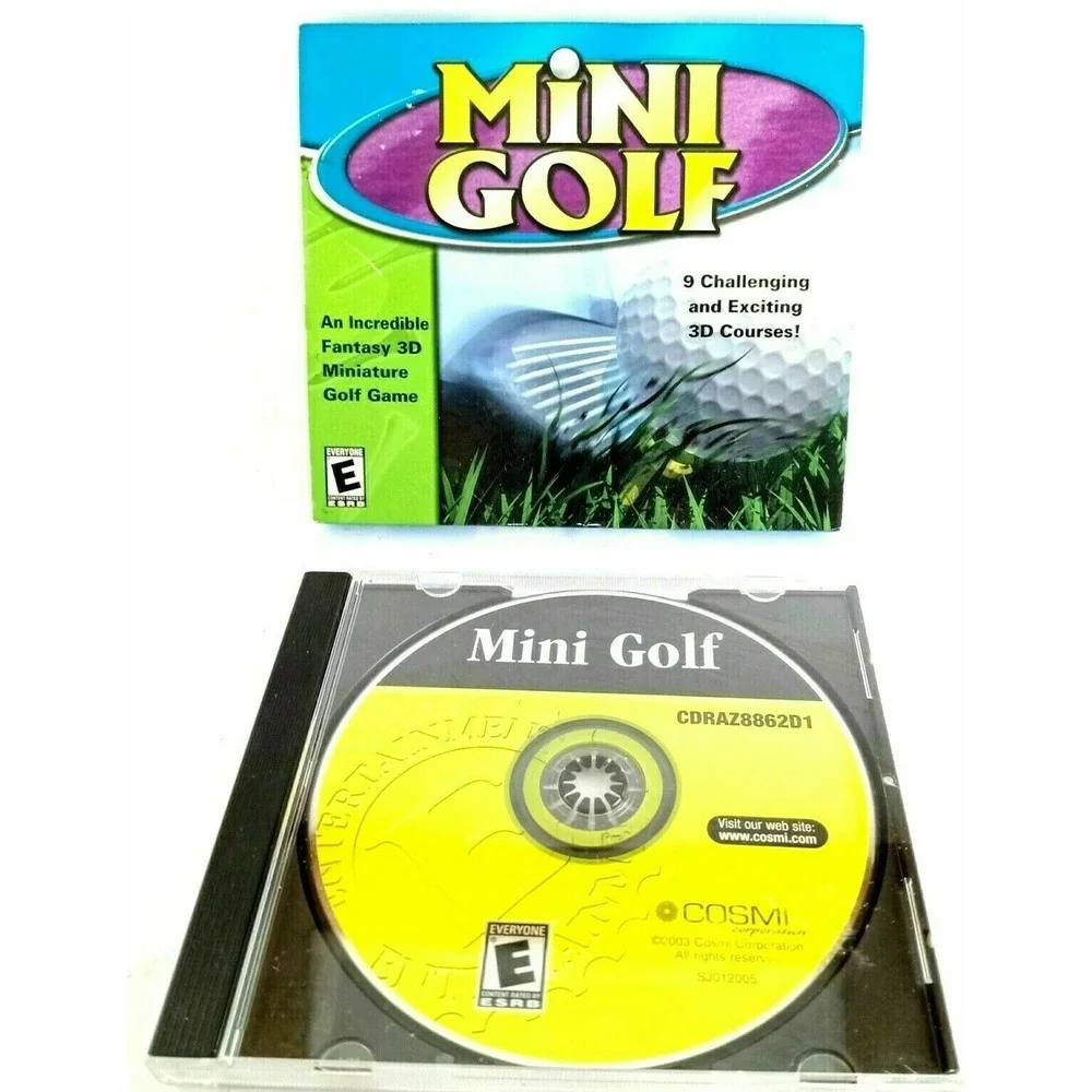 Mini Golf 2004 PC platform Game CD ##
